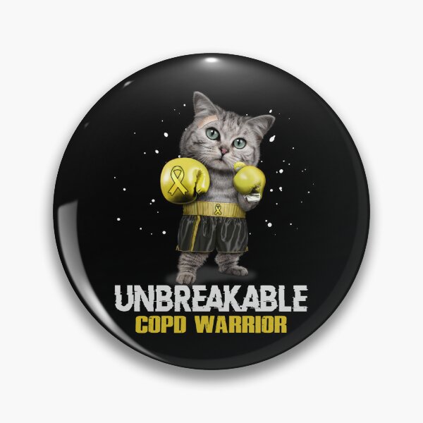 Item preview, COPD Warrior - I Battle COPD What Is Your Superpower? designed and sold by Jennpak.
