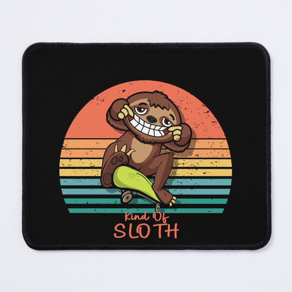 Item preview, Funny skater vintage sunset sloth designed and sold by TipTopTapo.