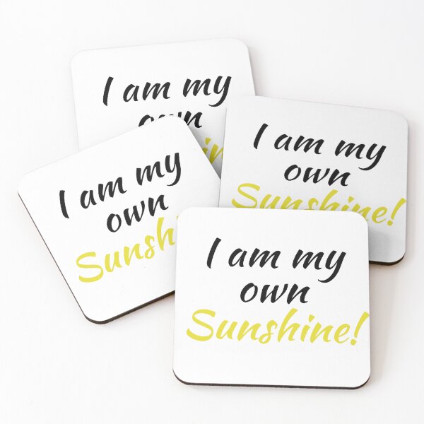 Item preview, Be your own sunshine | I am my own Sunshine | Self love | Loving thyself is cool | Loving thyself is trendy | designed and sold by K367.