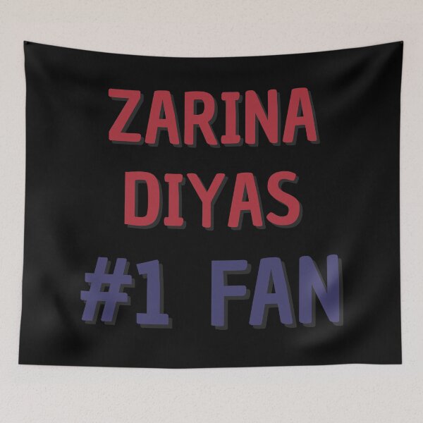 Item preview, Zarina Diyas - #1 Fan designed and sold by Rybariuns.
