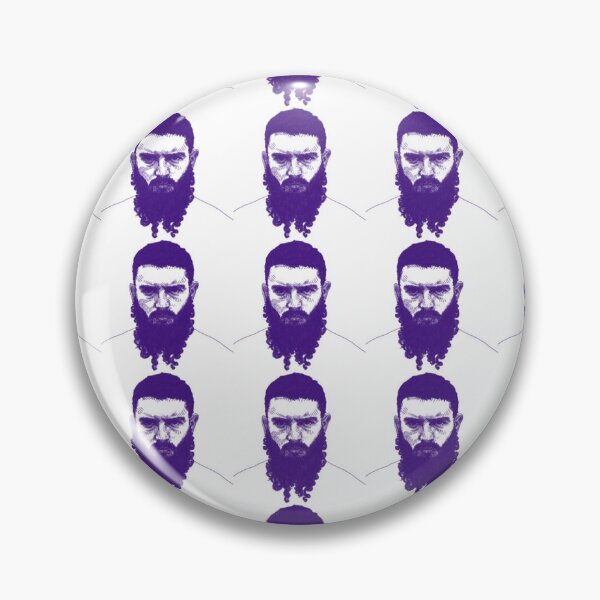 Item preview, Gay pattern barbe partout  by imapunksextoy - Bearded face pattern image designed and sold by garadraw.