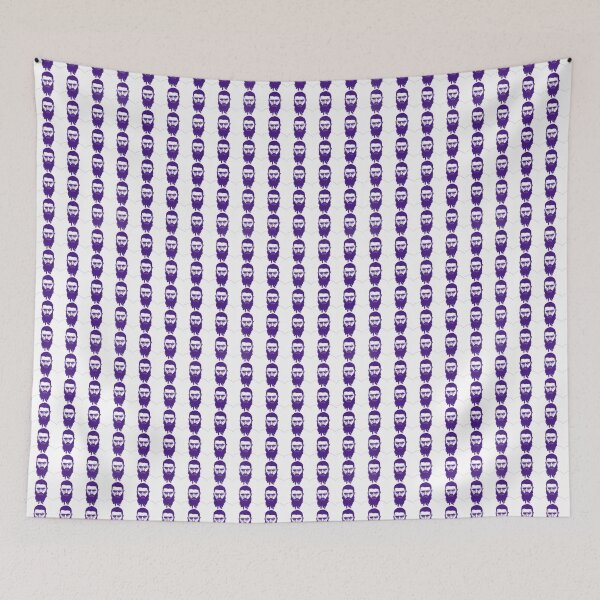 Item preview, Gay pattern barbe partout  by imapunksextoy - Bearded face pattern image designed and sold by garadraw.