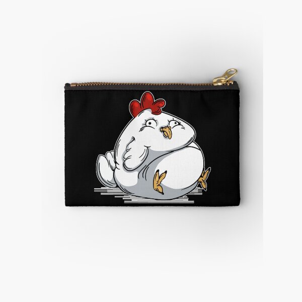 Item preview, Chubby Round Funny Chicken designed and sold by iduzarts.