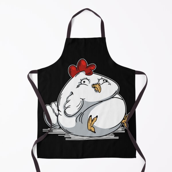 Item preview, Chubby Round Funny Chicken designed and sold by iduzarts.