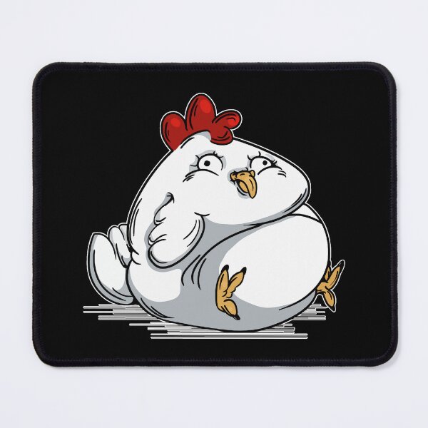 Item preview, Chubby Round Funny Chicken designed and sold by iduzarts.