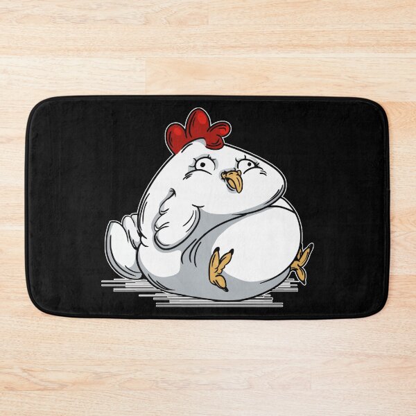 Item preview, Chubby Round Funny Chicken designed and sold by iduzarts.