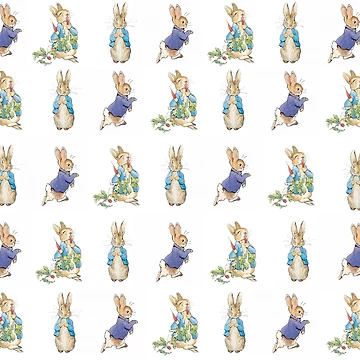 Artwork thumbnail, Peter Rabbit Pattern by Kathysartroom