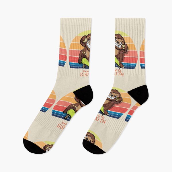 Item preview, Funny skater kind of sloth vintage sunset  designed and sold by TipTopTapo.