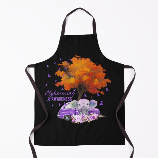 Item preview, Alzheimer's, Dementia Awareness And Supporters Gift, Purple Brain Ribbons designed and sold by josima.
