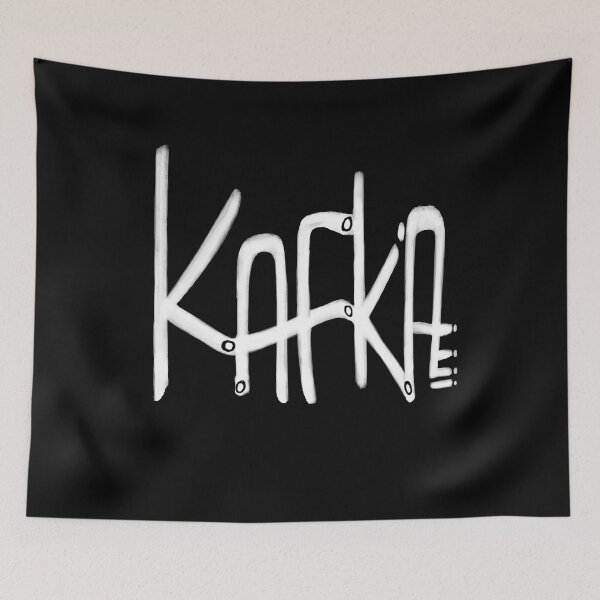 Item preview, Kafka, German writer Franz Kafka designed and sold by badlydrawnbabe.