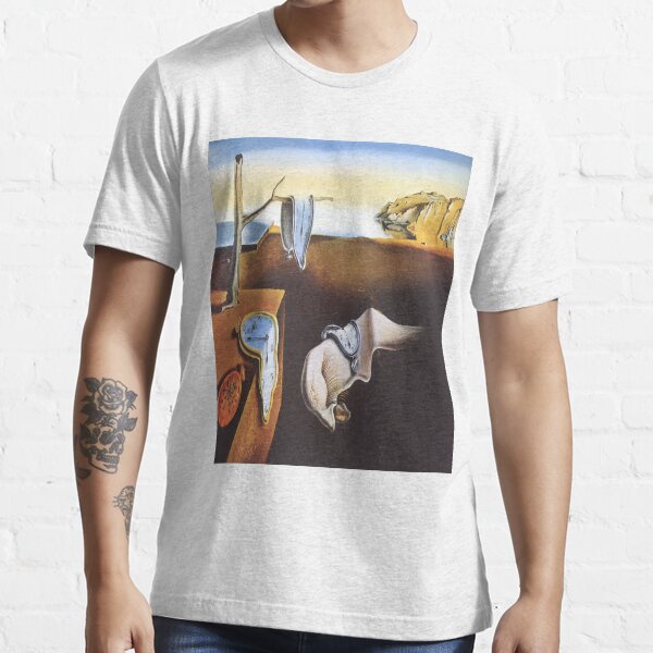 persistence of memory t shirt