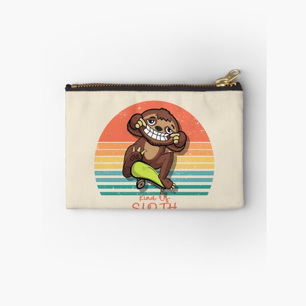 Item preview, Funny skater kind of sloth vintage sunset  designed and sold by TipTopTapo.