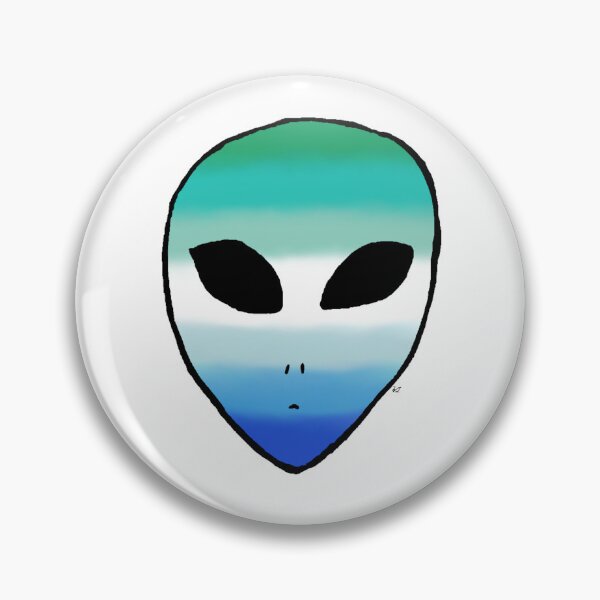 Item preview, Fuera de este mundo - Trans-Inclusive Gay Men's Pride Alien designed and sold by WrenShep.
