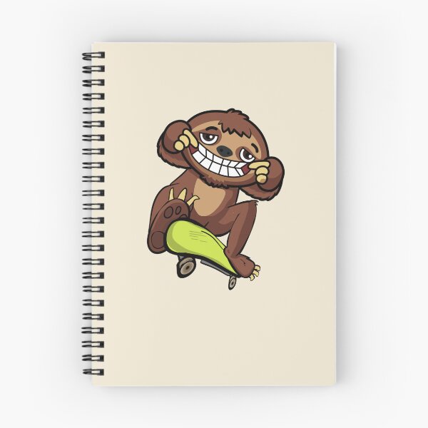 Item preview, Funny skater kind of sloth  designed and sold by TipTopTapo.