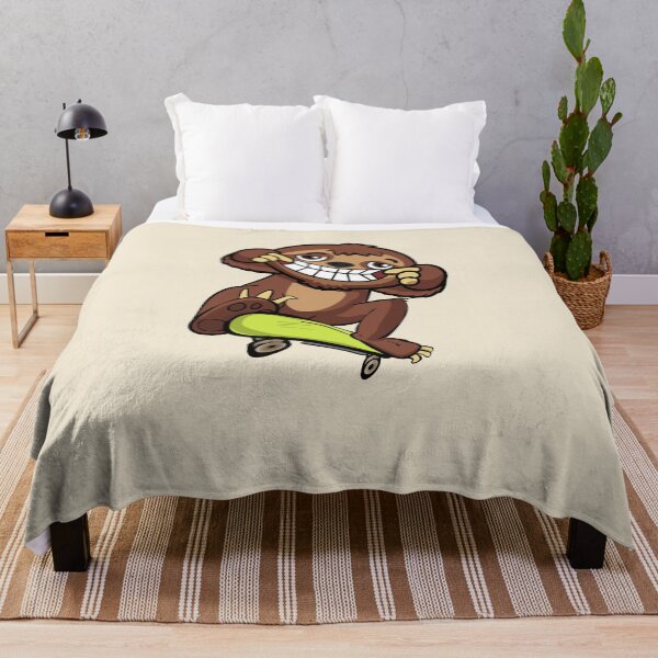 Item preview, Funny skater kind of sloth  designed and sold by TipTopTapo.