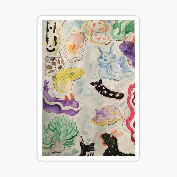 Sea Slugs Sticker