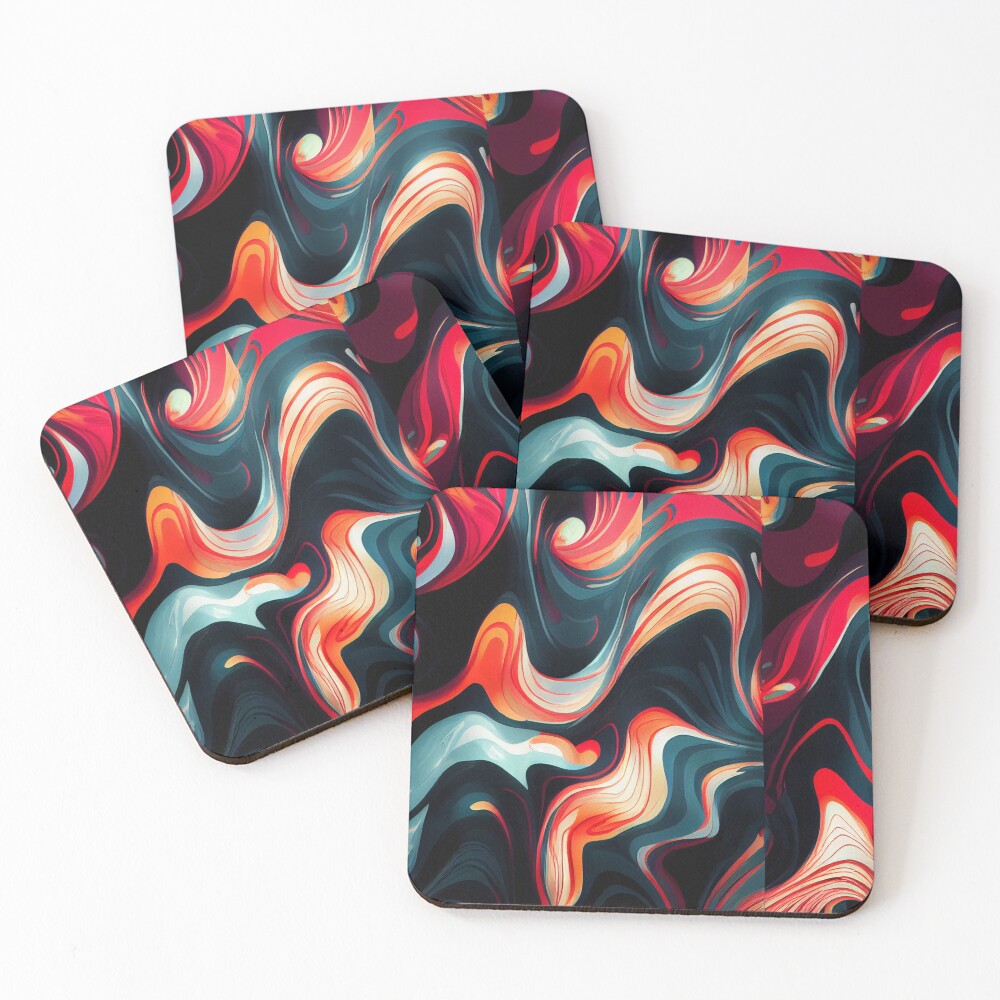 Item preview, Coasters (Set of 4) designed and sold by BuraxisDesigns.