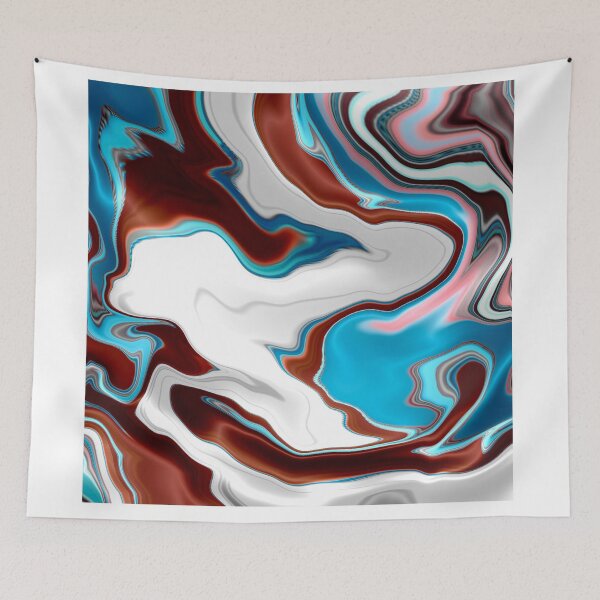 Item preview, Fluid Abstract Pattern 1832 designed and sold by Holidays77.
