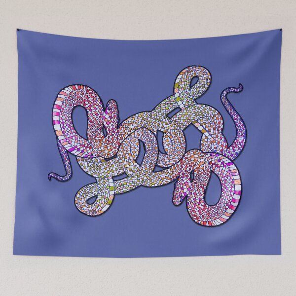 Item preview, Snake Art - Reptile Lover - Rainbow Snake designed and sold by LaRoach Digital Arts.