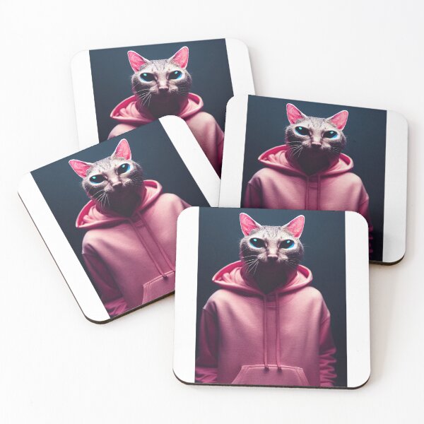 Item preview, pink cat designed and sold by AlexMunegu.