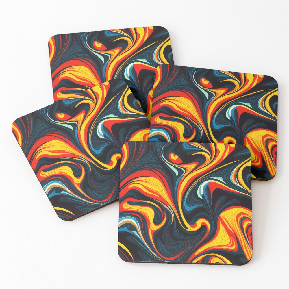 Item preview, Coasters (Set of 4) designed and sold by BuraxisDesigns.