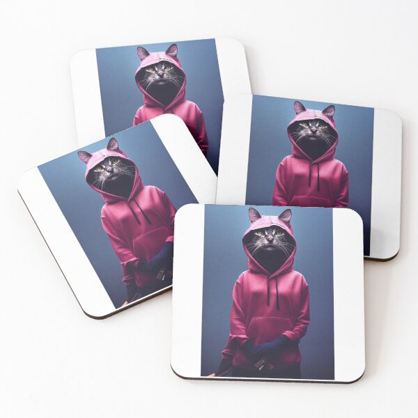 Item preview, pink cat 2 designed and sold by AlexMunegu.