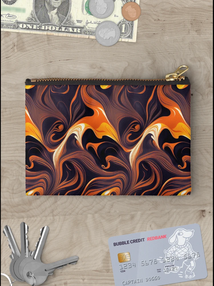 Thumbnail 3 of 4, Zipper Pouch, Color Combination Pattern designed and sold by BuraxisDesigns.