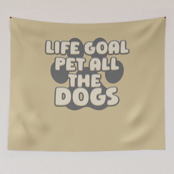 Item preview, Life Goal Pet All The Dogs: Cute Dog & Puppy Lover designed and sold by MamineShop.