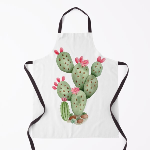 Item preview, Beautiful Watercolor Flowering Cactus Plant designed and sold by silviaol.