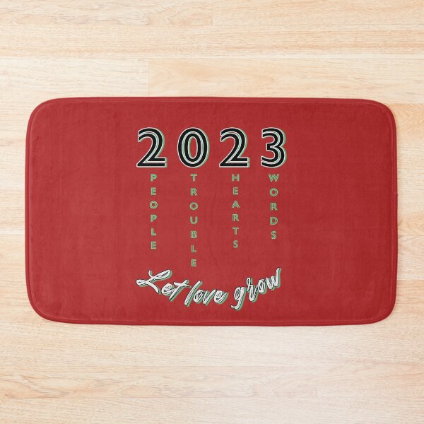 Item preview, Love 2023: Let love grow - Happy New Year designed and sold by kikidu21.