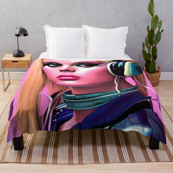 Item preview, Hipster girl designed and sold by BigBrainArtwork.