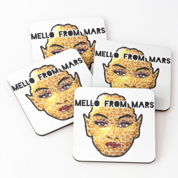 Item preview, Mello From Mars Logo - Cheetah Print designed and sold by MelloFromMars.