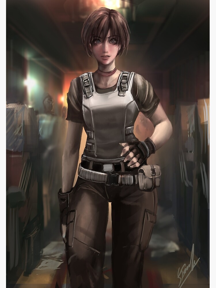 Rebecca Chambers Resident Evil Poster For Sale By Stanbl7 Redbubble