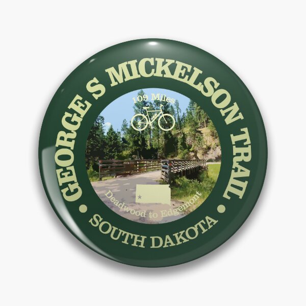 Item preview, George S Mickelson Trail (cycling c) designed and sold by curranmorgan.