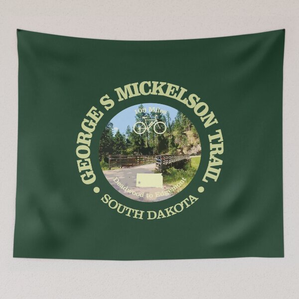 Item preview, George S Mickelson Trail (cycling c) designed and sold by curranmorgan.