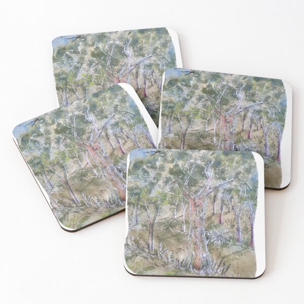 Item preview, Aussie Bush - Scribble Bark designed and sold by Ruby Purple Creations.