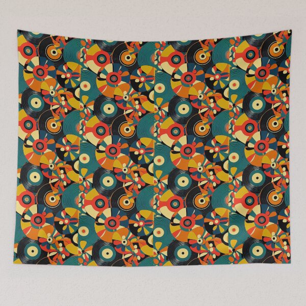 Item preview, Retro Vinyl Records designed and sold by BuraxisDesigns.