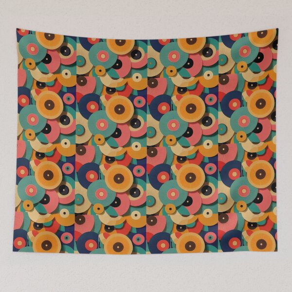 Item preview, Retro Vinyl Records designed and sold by BuraxisDesigns.