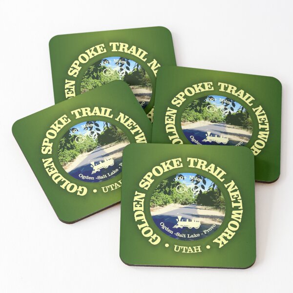 Item preview, Golden Spoke Trail Network (cycling c) designed and sold by curranmorgan.