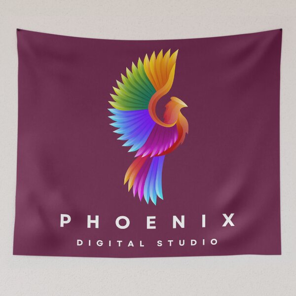 Item preview, Phoenix Digital Studio Logo designed and sold by DisneyLegend724.
