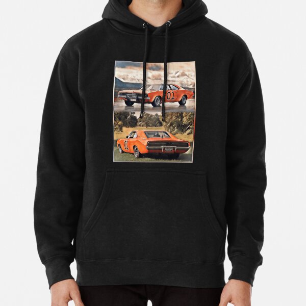 The Dukes Of Hazzard General Lee Pullover Hoodie for Sale by GrizzlyVision Redbubble