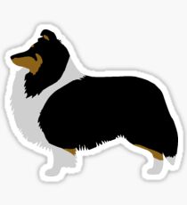 Shetland Sheepdog (tri) Sticker