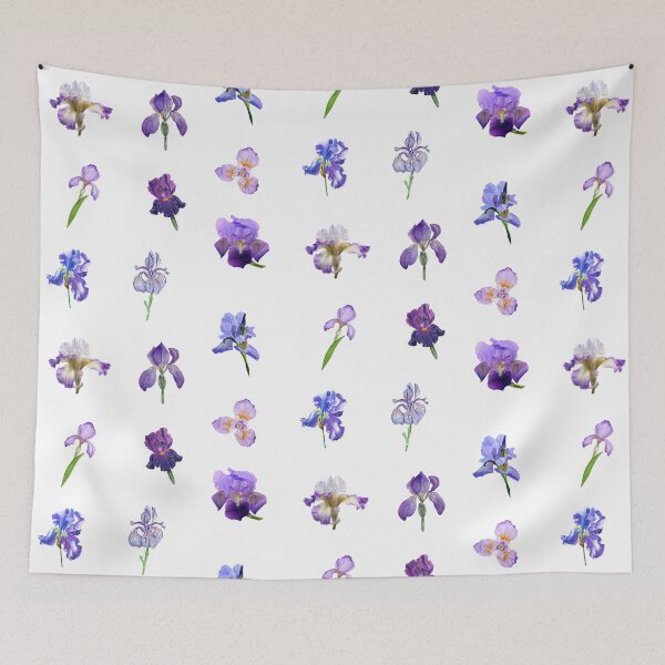 Item preview, Mixed Beautiful Iris Flowers designed and sold by silviaol.
