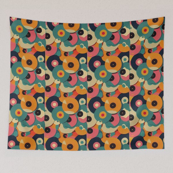 Item preview, Retro Vinyl Records designed and sold by BuraxisDesigns.