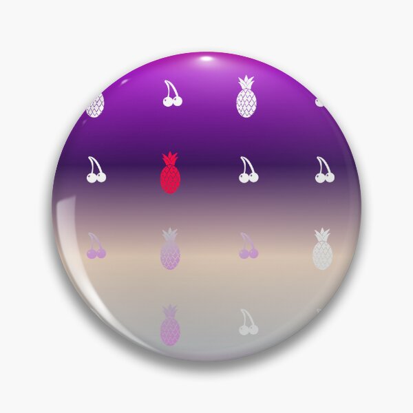 Item preview, Jagger Pineapple on Munsell Purple Jagger Background designed and sold by TechsQuickArt.