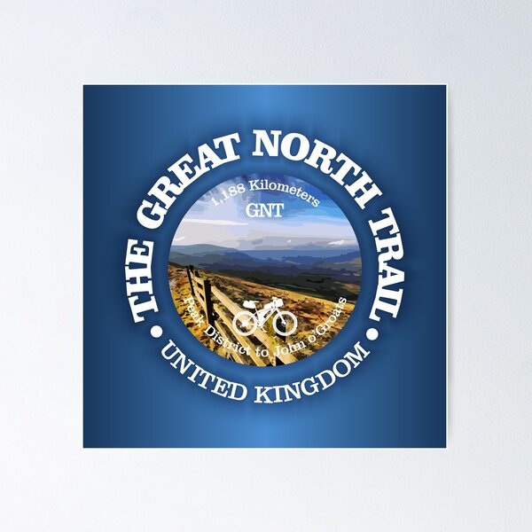 Item preview, Great North Trail (cycling c) designed and sold by curranmorgan.