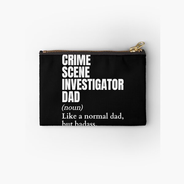 Item preview, Funny Badass Crime Scene Investigator Dad Definition designed and sold by EndlessFreedom.