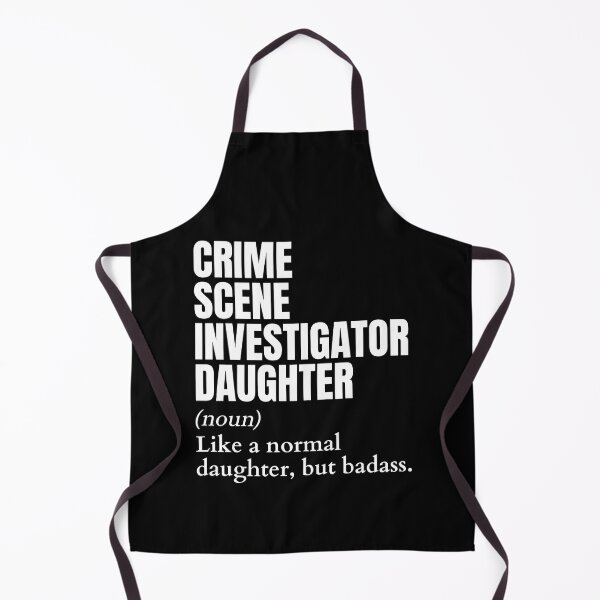 Item preview, Funny Badass Crime Scene Investigator Daughter Definition designed and sold by EndlessFreedom.