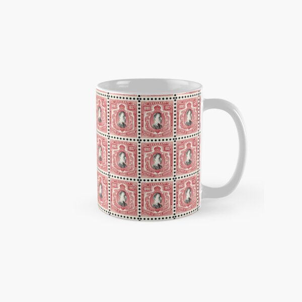 H.P. Lovecraft stamp Classic Mug