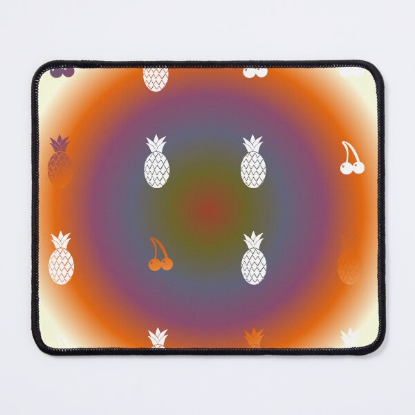 Artikelvorschau, Bright Spanish Orange and Tropical Comet Pineapple Antique Bronze on Paint entworfen und verkauft von TechsQuickArt.